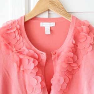 Charter Club Salmon Cardigan